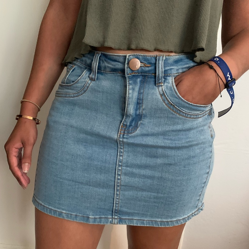 Cotton On Jean Mini Skirt